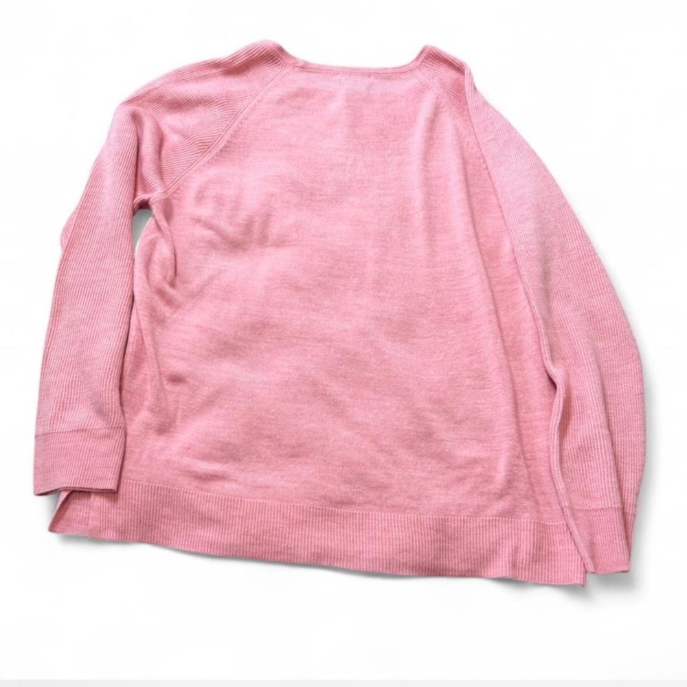 Pink Sweet Romeo Ribbed Raglan Sleeve Sweater‎ - Picture 4 of 8
